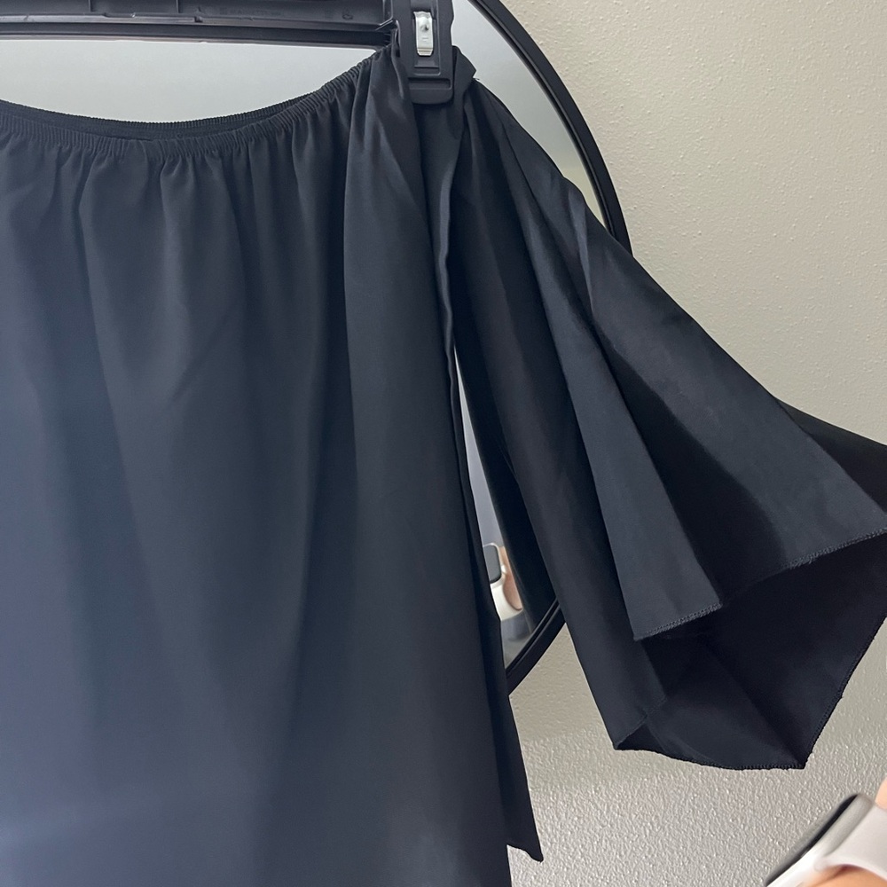 Strapless Black Shirt